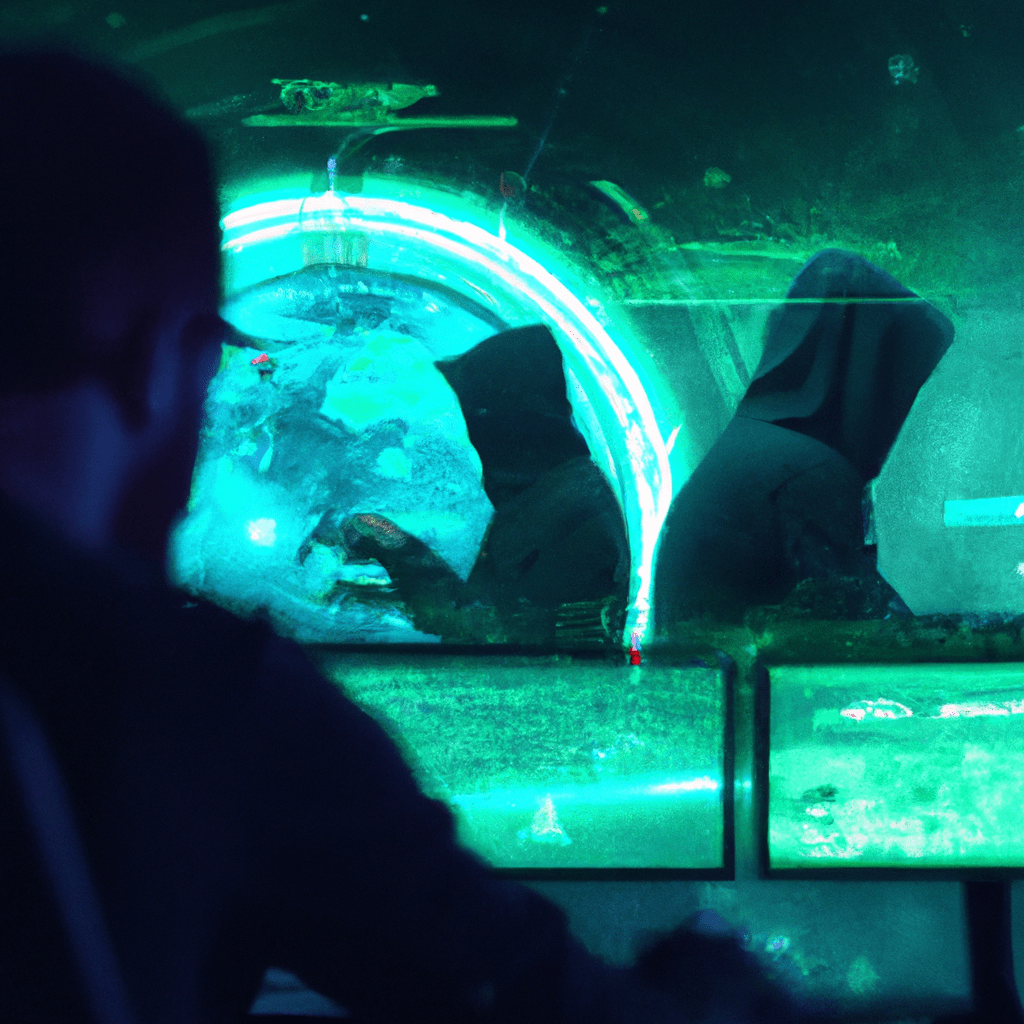 An intense virtual battlefield with hackers.