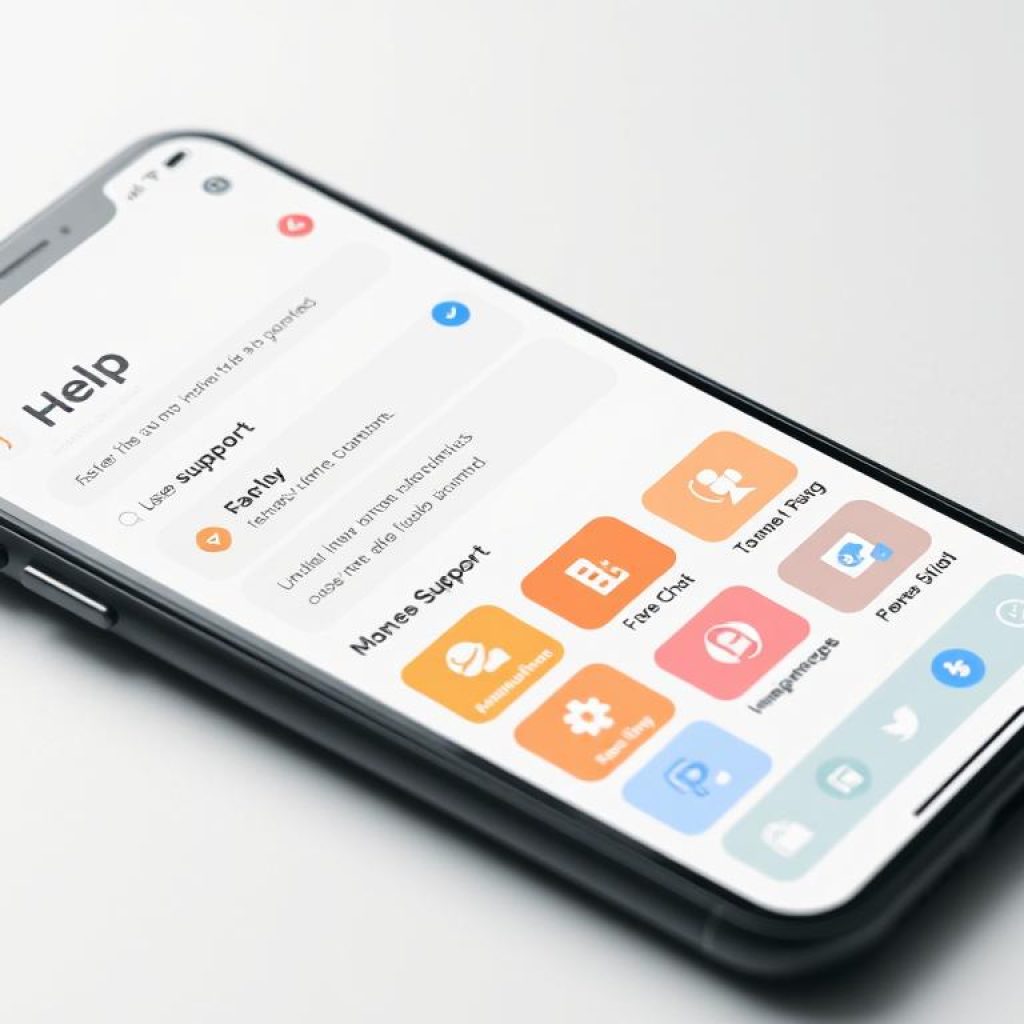 In-app support In-app support