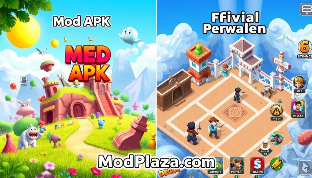 Mod APK vs Official Game Versions